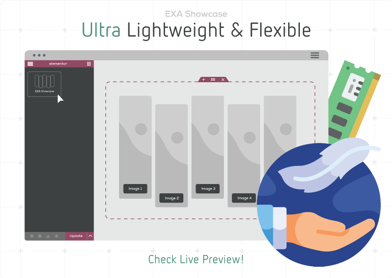 EXA Showcase - Ultra Lightweight and Flexible