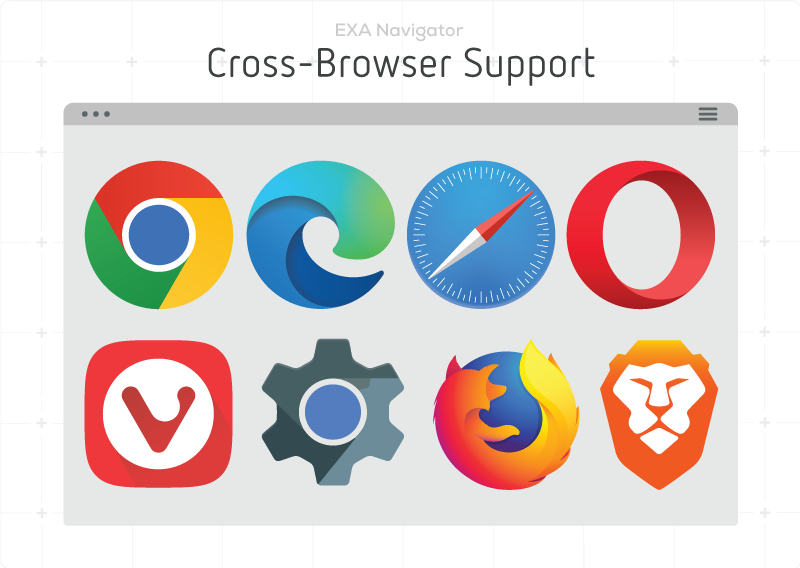 EXA Navigator - Cross-Browser Support
